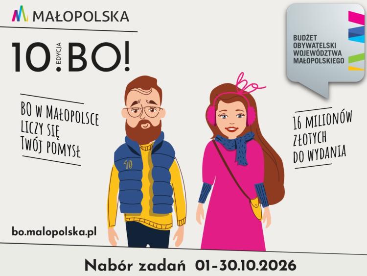 10. edycja Budżetu Obywatelskiego Województwa Małopolskiego